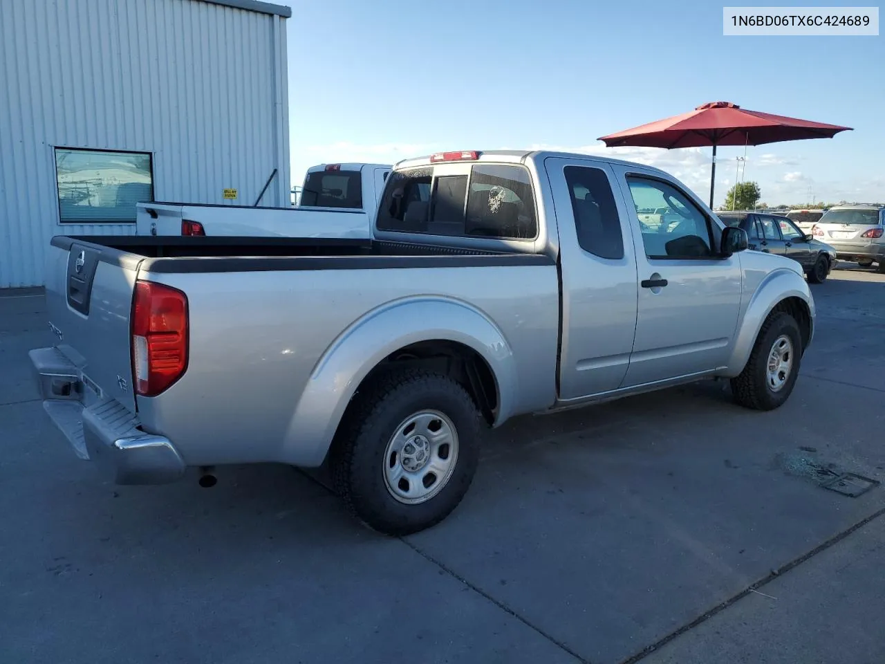 2006 Nissan Frontier King Cab Xe VIN: 1N6BD06TX6C424689 Lot: 75565314