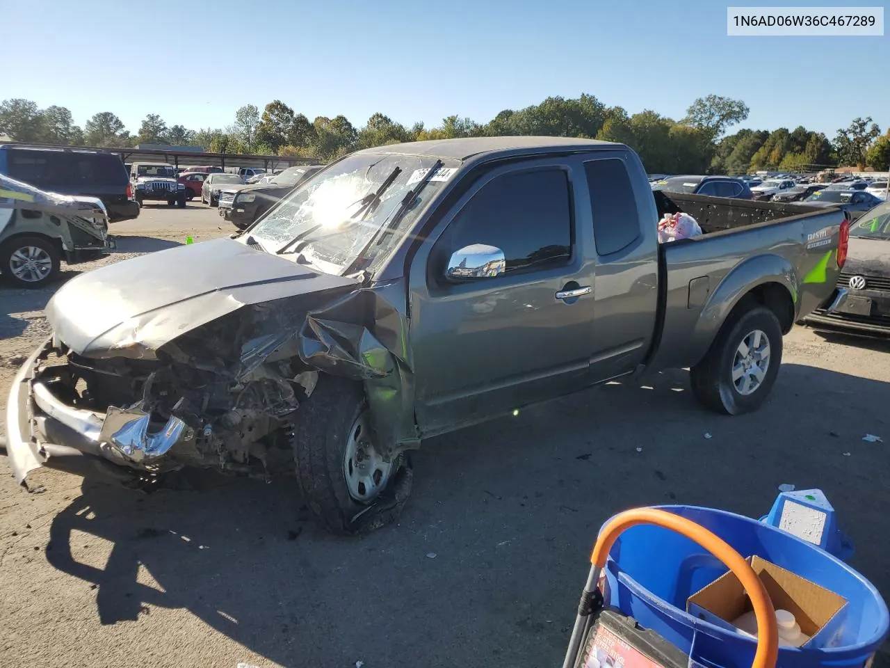 2006 Nissan Frontier King Cab Le VIN: 1N6AD06W36C467289 Lot: 76615644