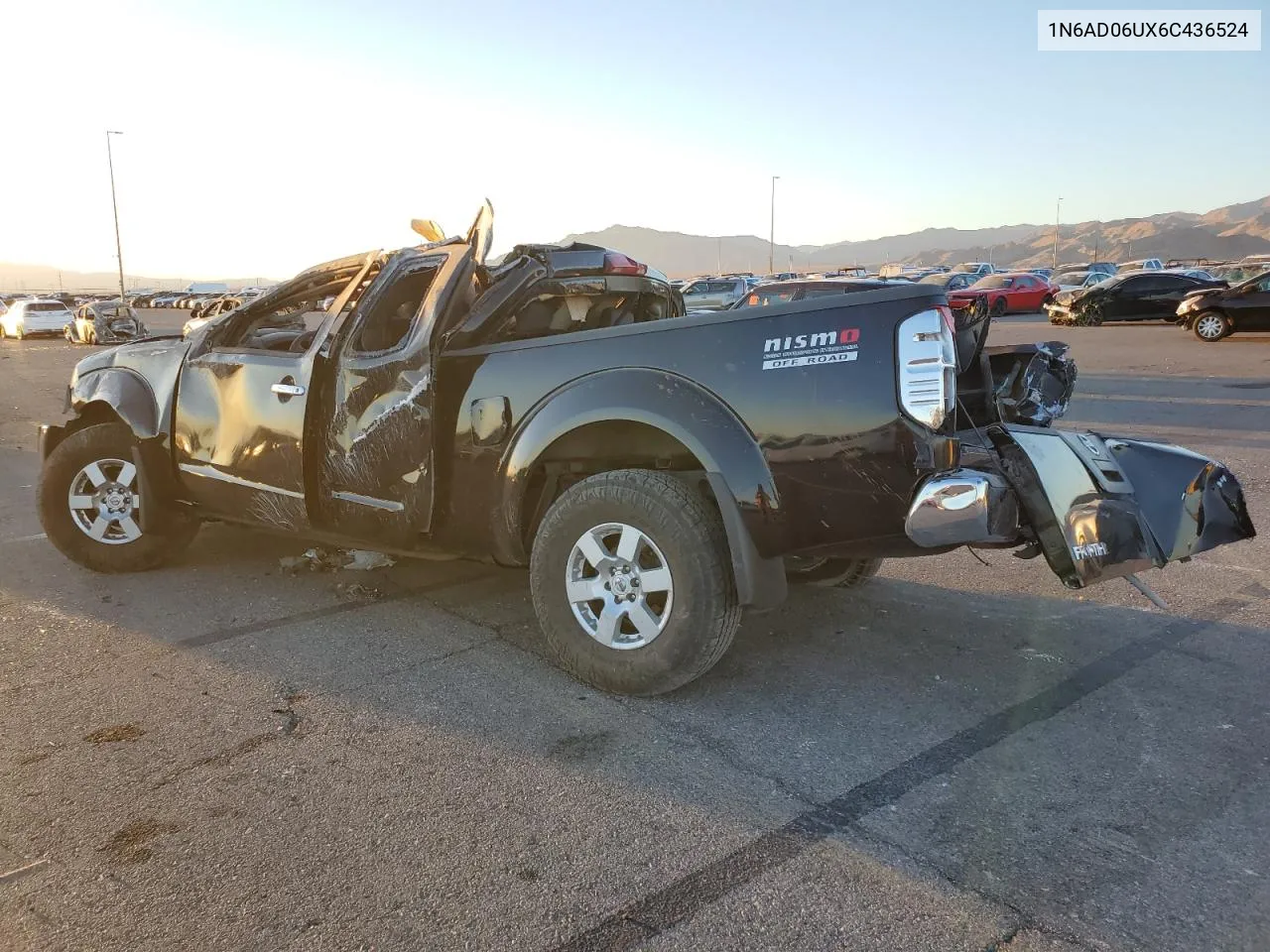 2006 Nissan Frontier King Cab Le VIN: 1N6AD06UX6C436524 Lot: 77819414