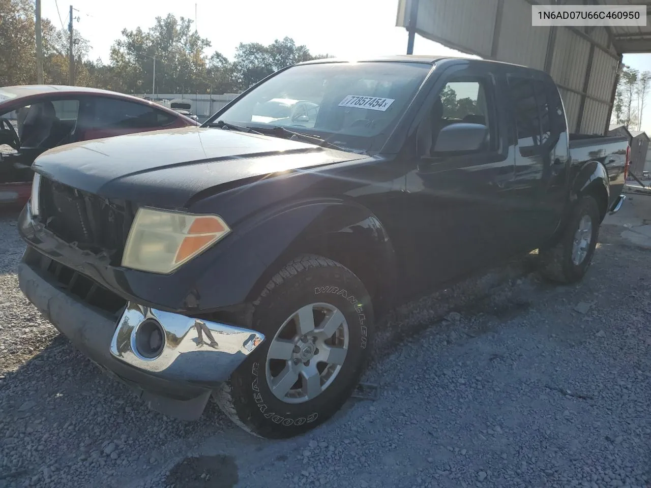 2006 Nissan Frontier Crew Cab Le VIN: 1N6AD07U66C460950 Lot: 77857454