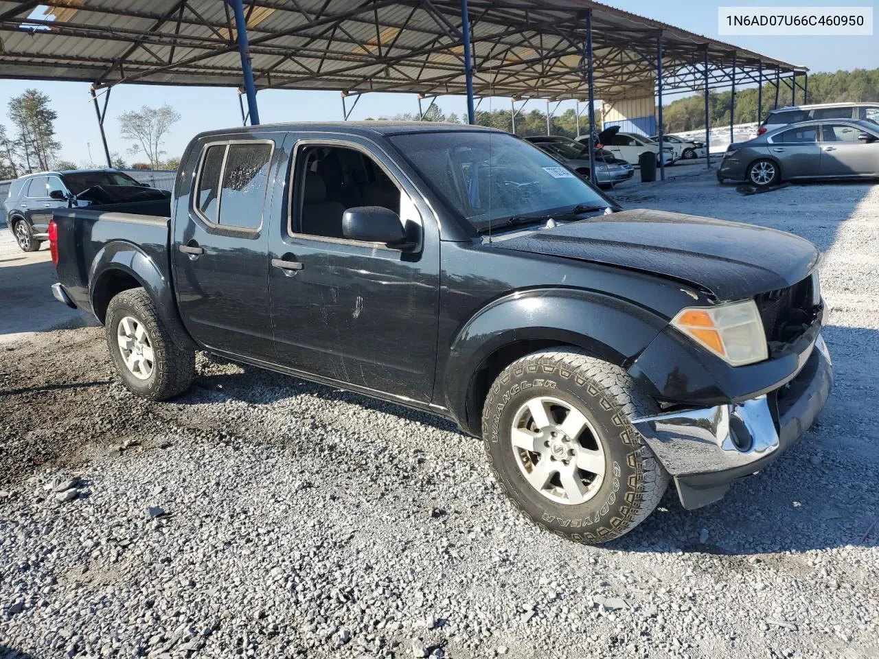 2006 Nissan Frontier Crew Cab Le VIN: 1N6AD07U66C460950 Lot: 77857454