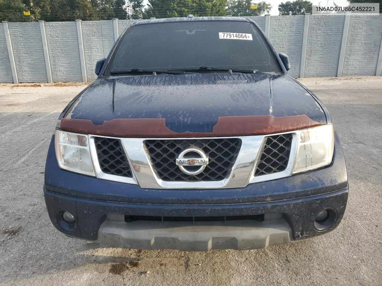 1N6AD07U86C452221 2006 Nissan Frontier Crew Cab Le