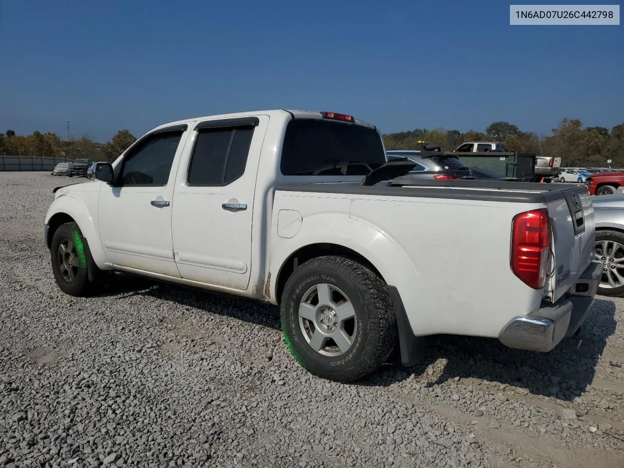 1N6AD07U26C442798 2006 Nissan Frontier Crew Cab Le