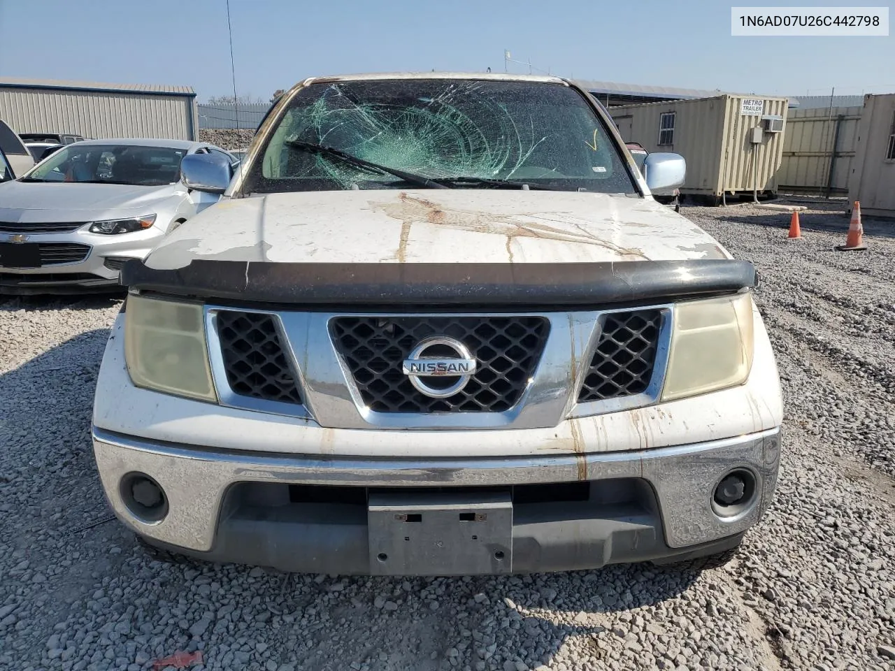 2006 Nissan Frontier Crew Cab Le VIN: 1N6AD07U26C442798 Lot: 78329044