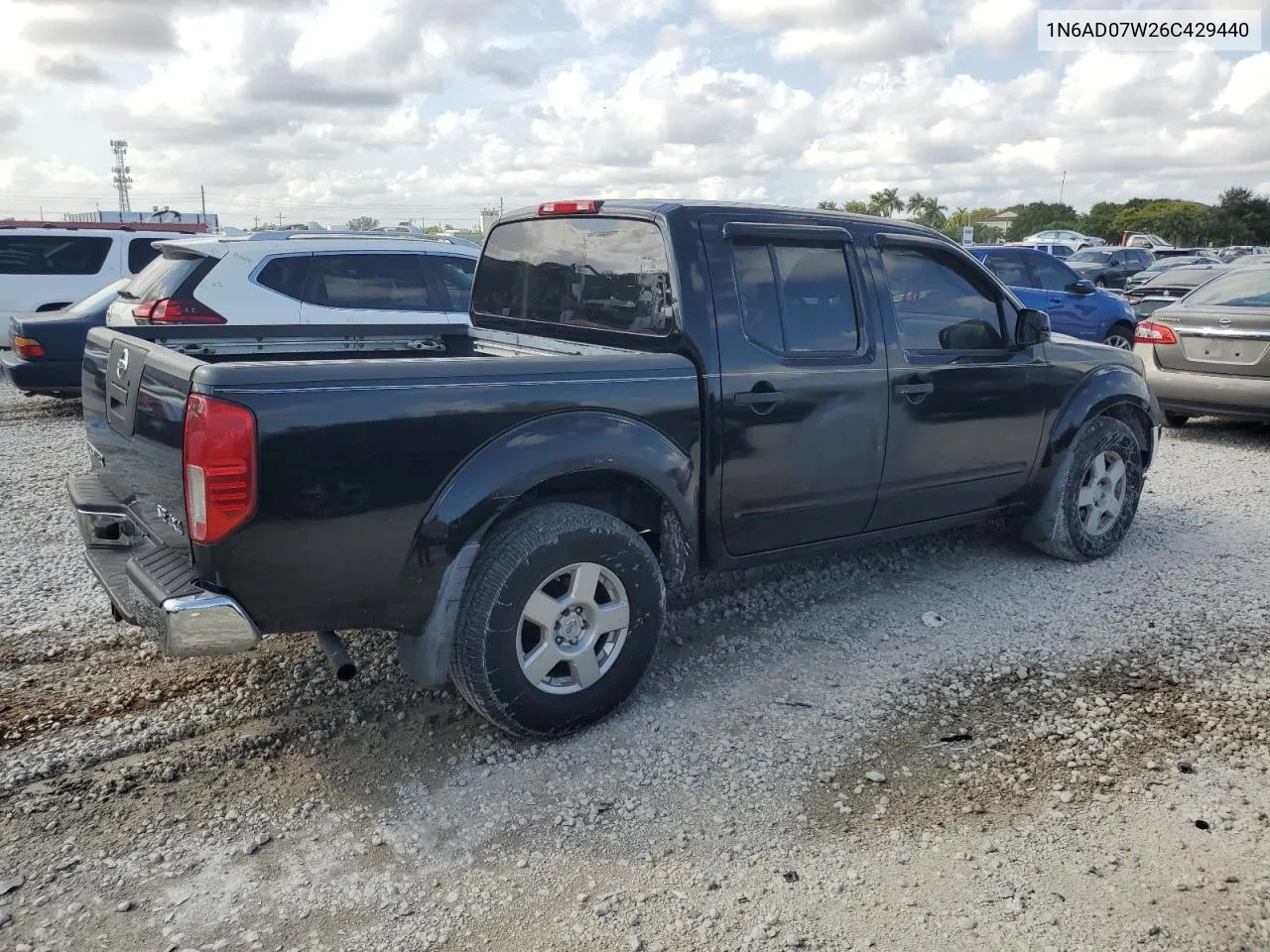 2006 Nissan Frontier Crew Cab Le VIN: 1N6AD07W26C429440 Lot: 78470404