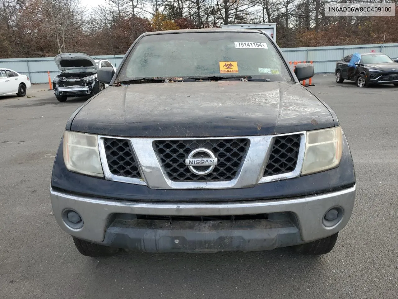 2006 Nissan Frontier King Cab Le VIN: 1N6AD06W86C409100 Lot: 79141154