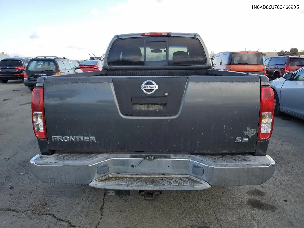 2006 Nissan Frontier King Cab Le VIN: 1N6AD06U76C466905 Lot: 80774614