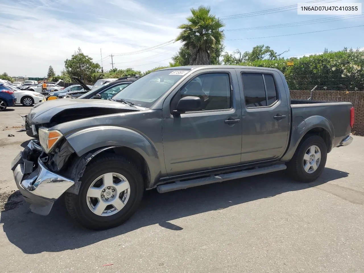 2007 Nissan Frontier Crew Cab Le VIN: 1N6AD07U47C410355 Lot: 59749504