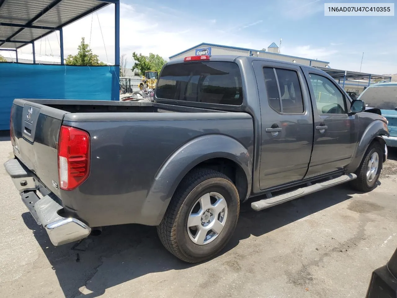 2007 Nissan Frontier Crew Cab Le VIN: 1N6AD07U47C410355 Lot: 59749504