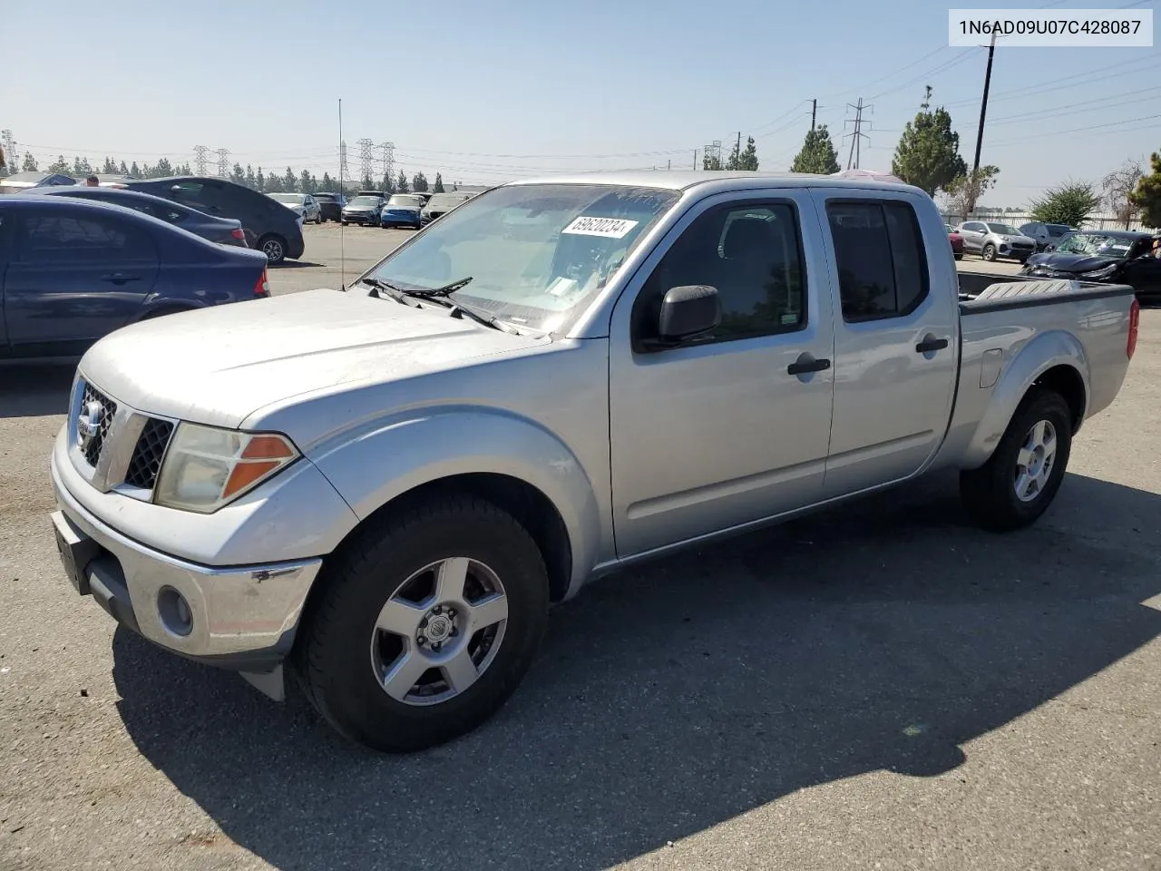 1N6AD09U07C428087 2007 Nissan Frontier Crew Cab Le