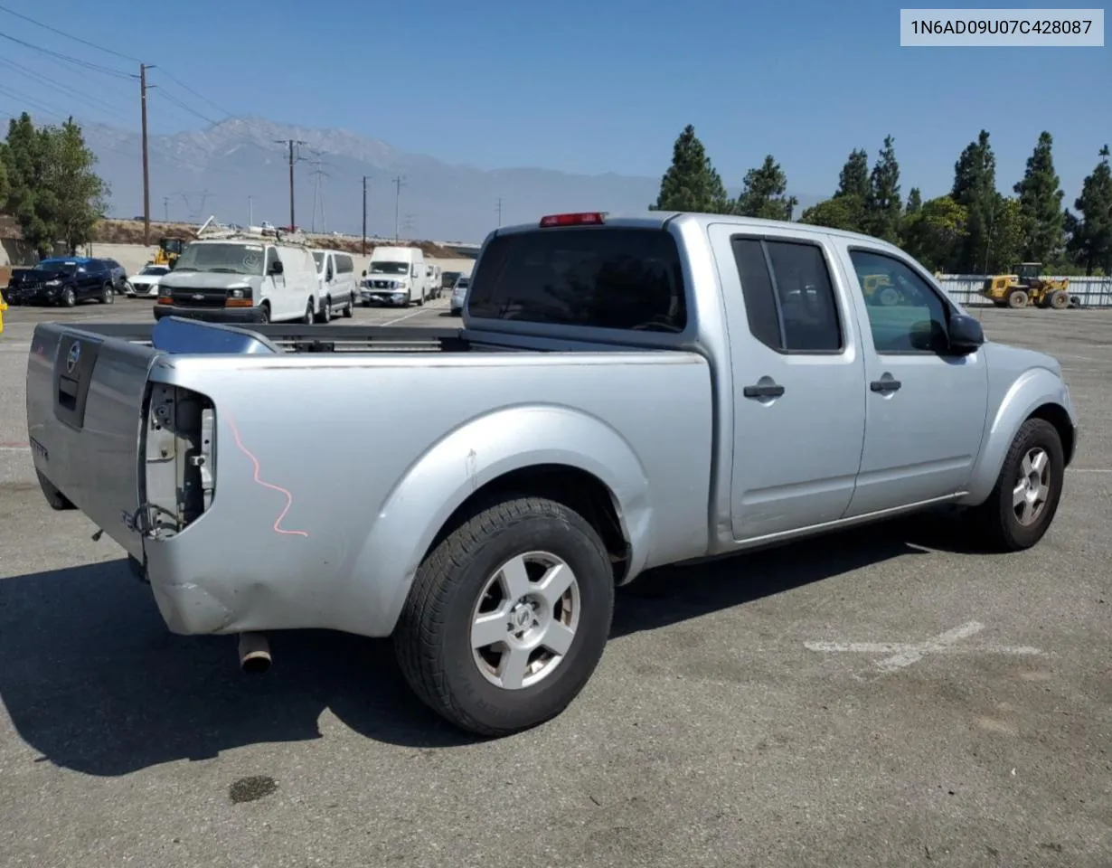 1N6AD09U07C428087 2007 Nissan Frontier Crew Cab Le