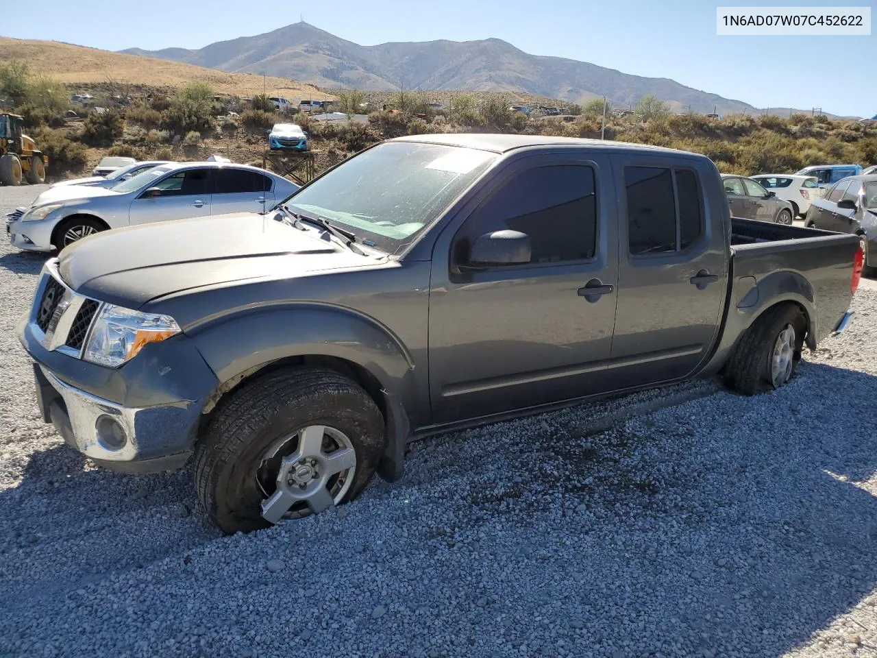 1N6AD07W07C452622 2007 Nissan Frontier Crew Cab Le