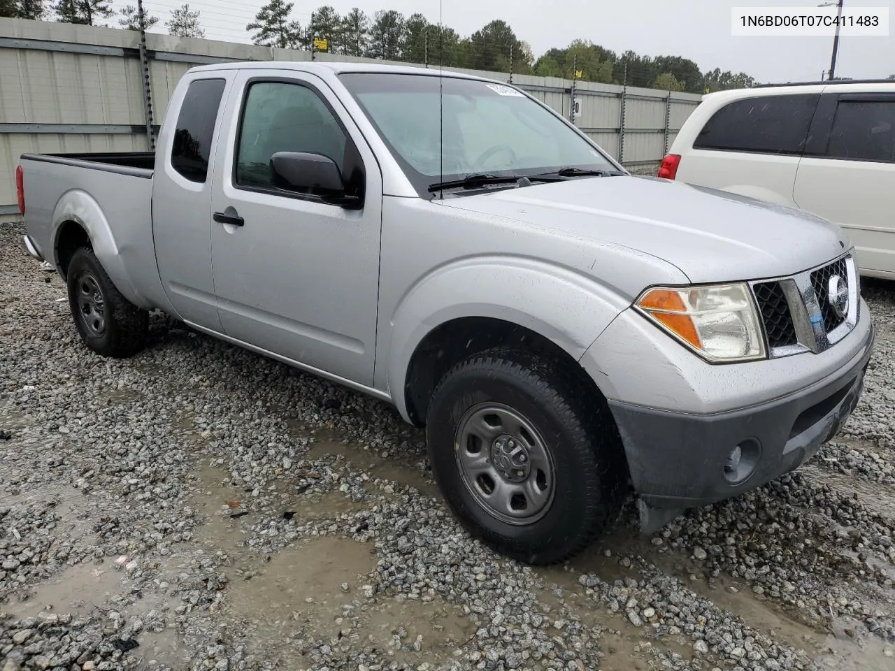 2007 Nissan Frontier King Cab Xe VIN: 1N6BD06T07C411483 Lot: 73349784