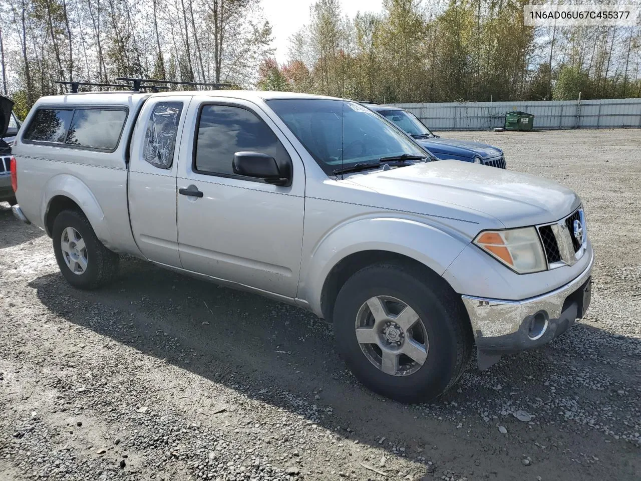 2007 Nissan Frontier King Cab Le VIN: 1N6AD06U67C455377 Lot: 73718804