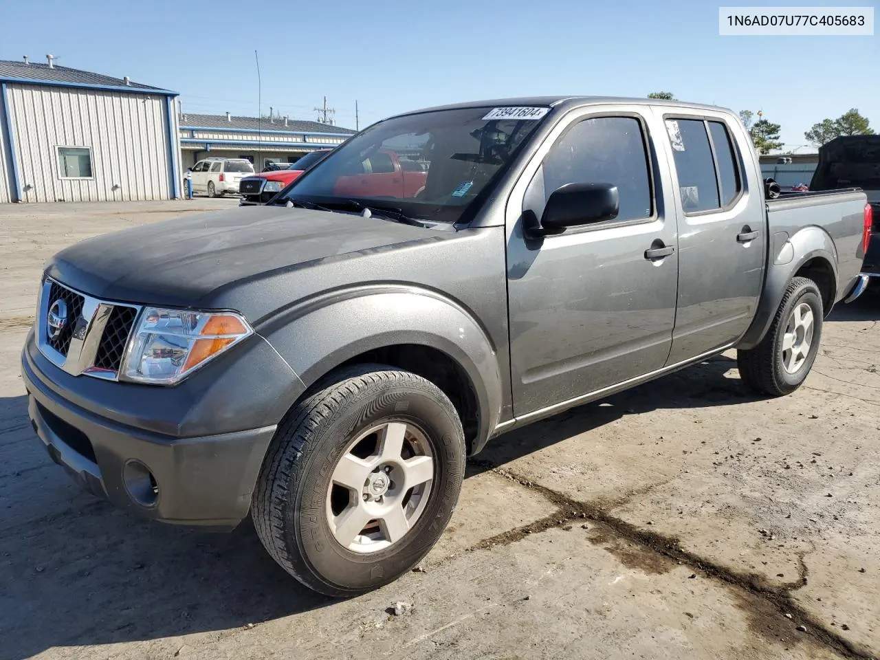 2007 Nissan Frontier Crew Cab Le VIN: 1N6AD07U77C405683 Lot: 73941604