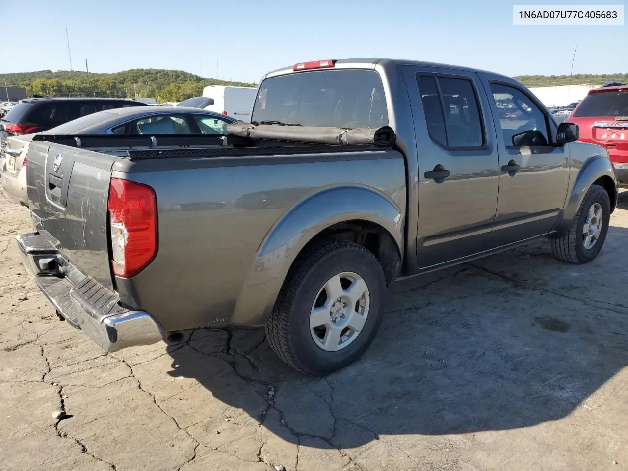 2007 Nissan Frontier Crew Cab Le VIN: 1N6AD07U77C405683 Lot: 73941604