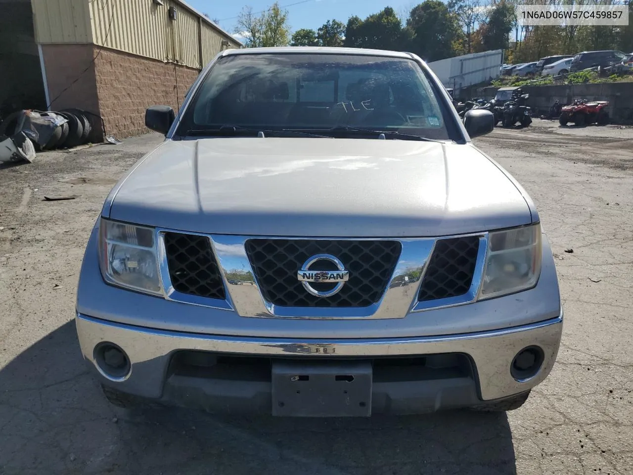 2007 Nissan Frontier King Cab Le VIN: 1N6AD06W57C459857 Lot: 75305644