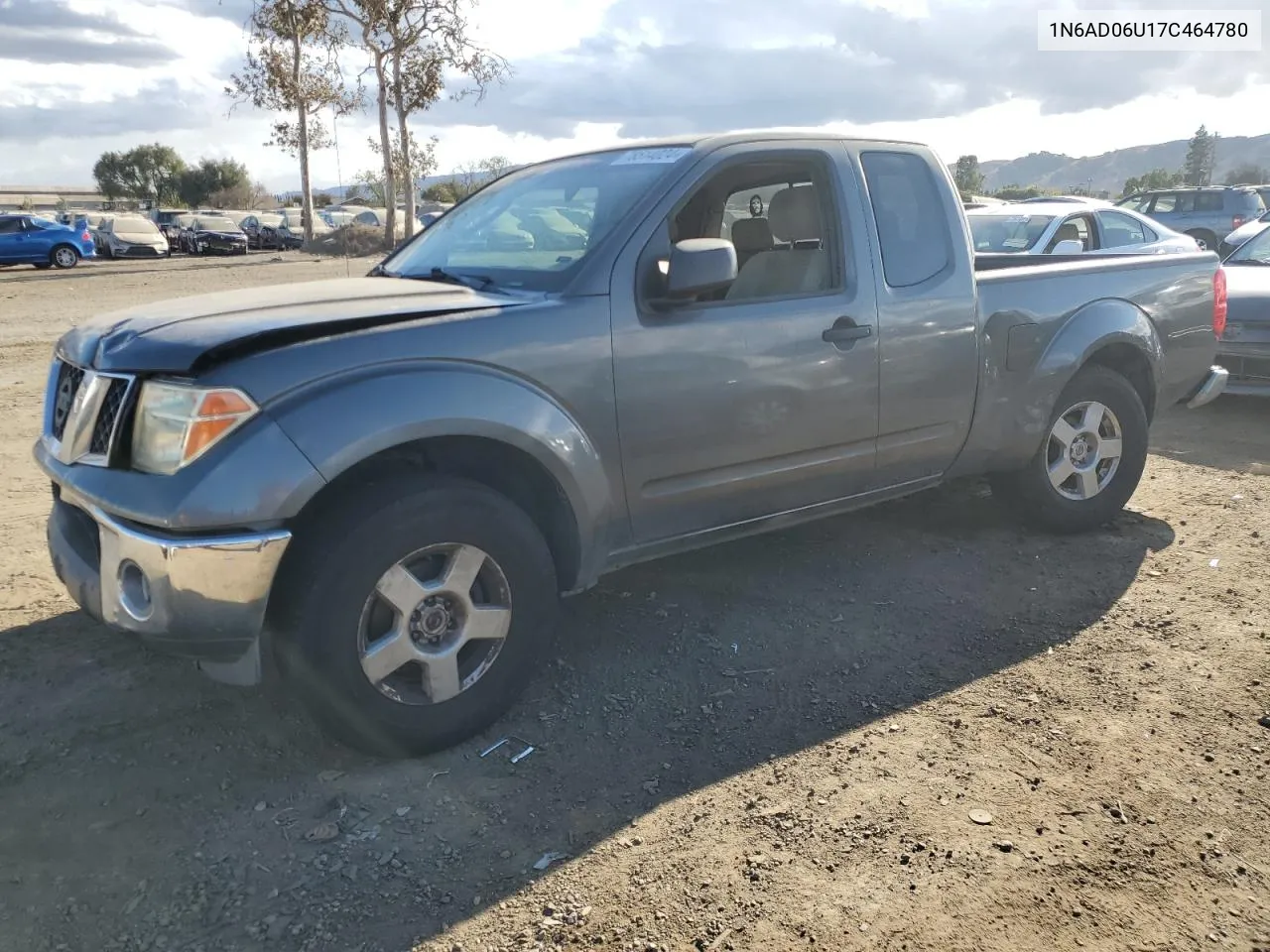 2007 Nissan Frontier King Cab Le VIN: 1N6AD06U17C464780 Lot: 78514024