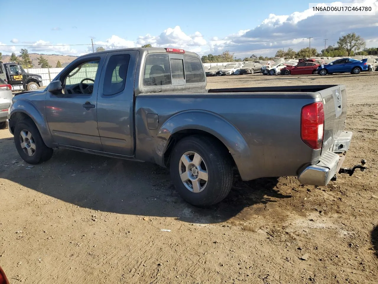 2007 Nissan Frontier King Cab Le VIN: 1N6AD06U17C464780 Lot: 78514024