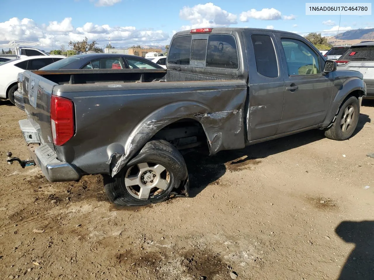 1N6AD06U17C464780 2007 Nissan Frontier King Cab Le