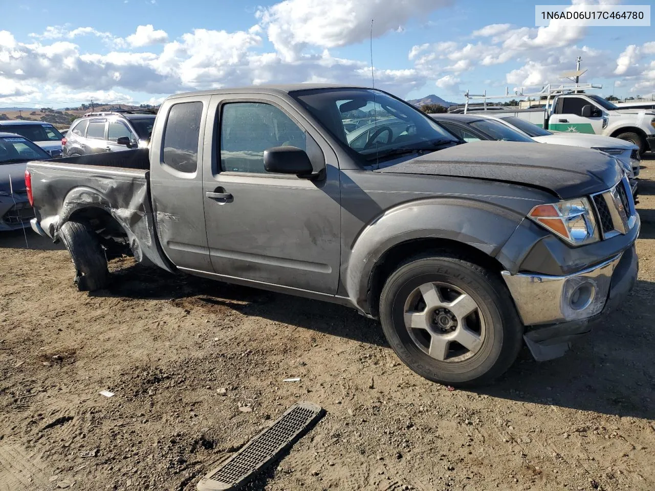 1N6AD06U17C464780 2007 Nissan Frontier King Cab Le