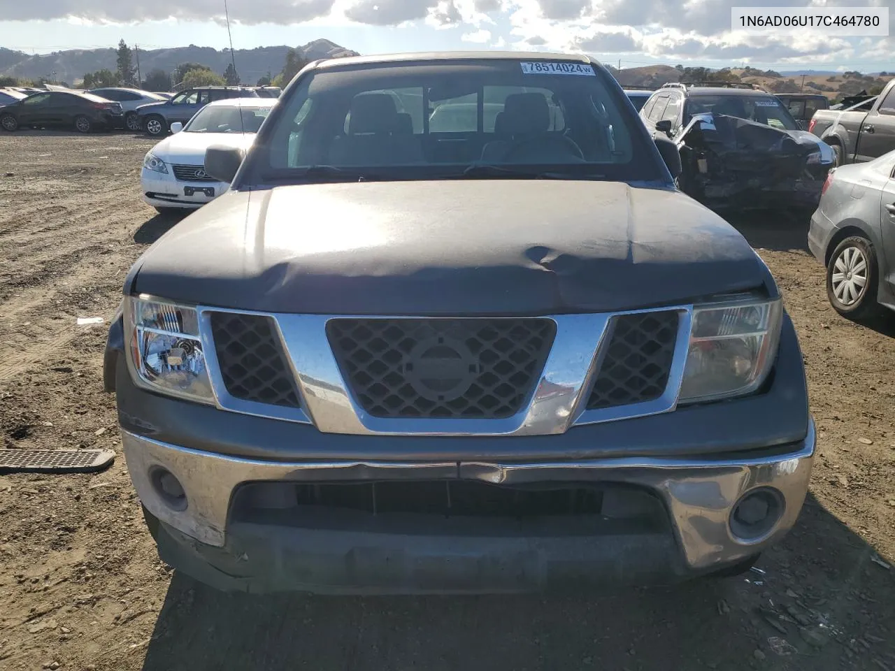 1N6AD06U17C464780 2007 Nissan Frontier King Cab Le