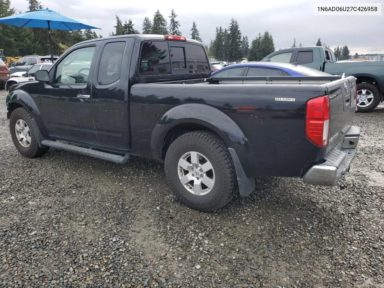 2007 Nissan Frontier King Cab Le VIN: 1N6AD06U27C426958 Lot: 78972694