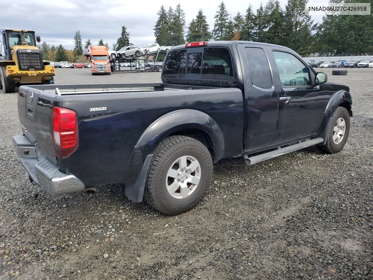 2007 Nissan Frontier King Cab Le VIN: 1N6AD06U27C426958 Lot: 78972694