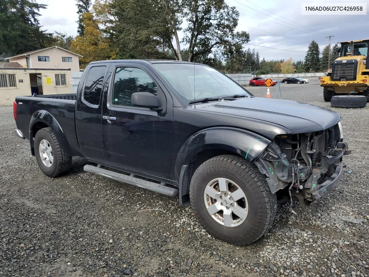 2007 Nissan Frontier King Cab Le VIN: 1N6AD06U27C426958 Lot: 78972694