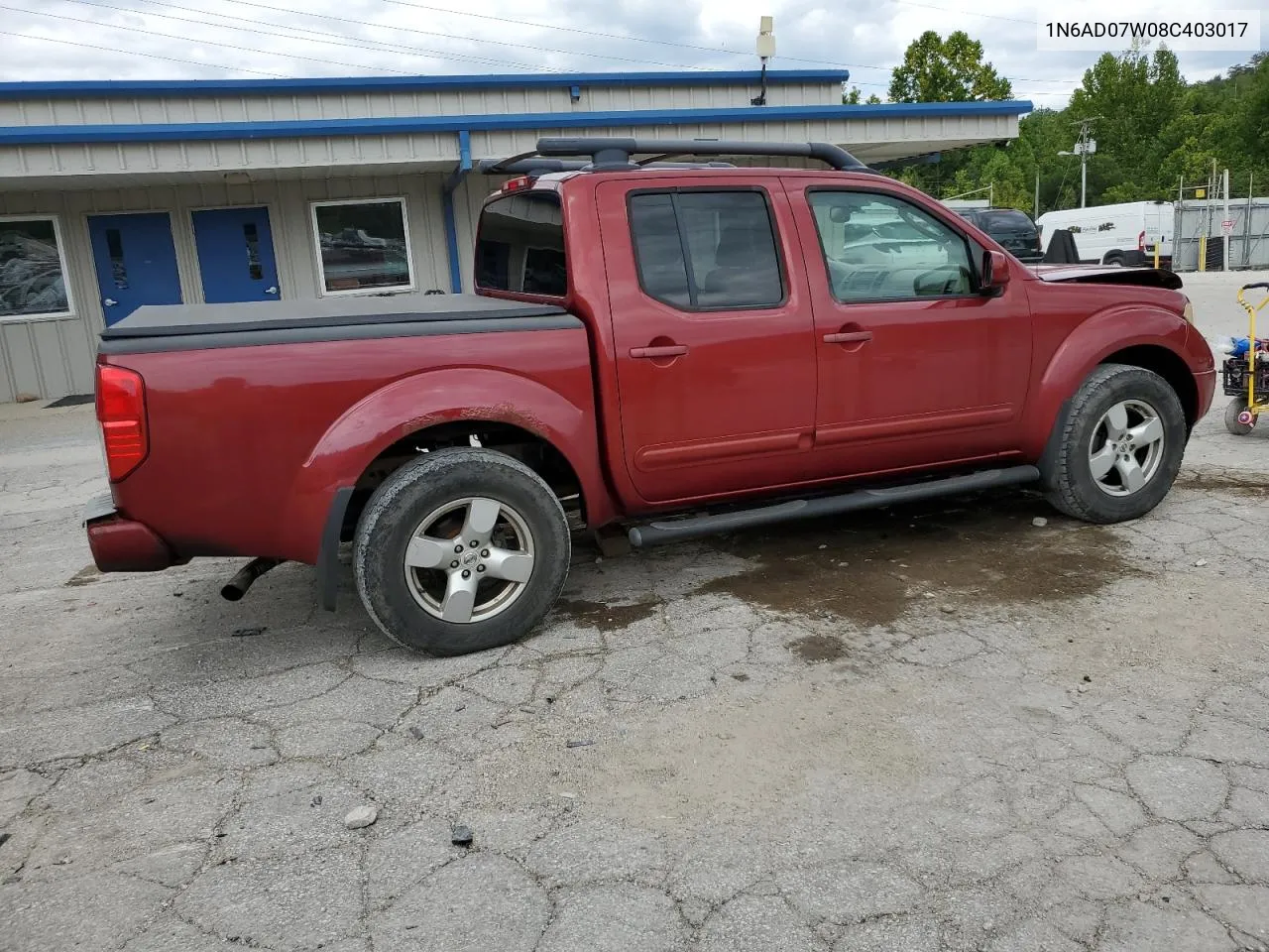 1N6AD07W08C403017 2008 Nissan Frontier Crew Cab Le