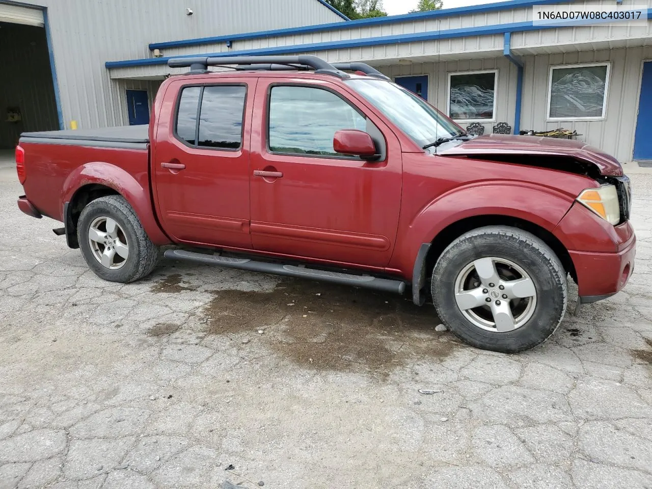 1N6AD07W08C403017 2008 Nissan Frontier Crew Cab Le