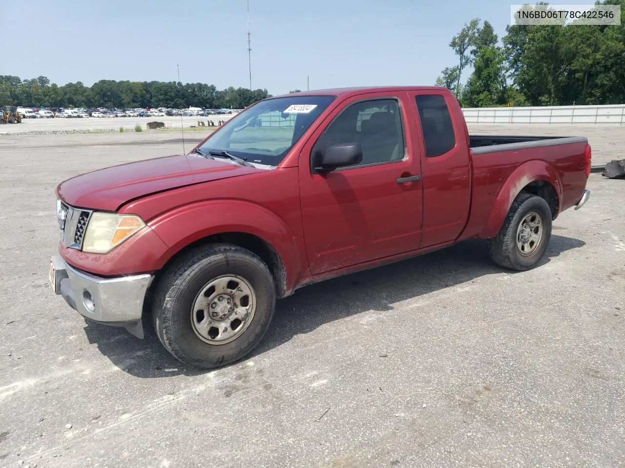 2008 Nissan Frontier King Cab Xe VIN: 1N6BD06T78C422546 Lot: 68418834