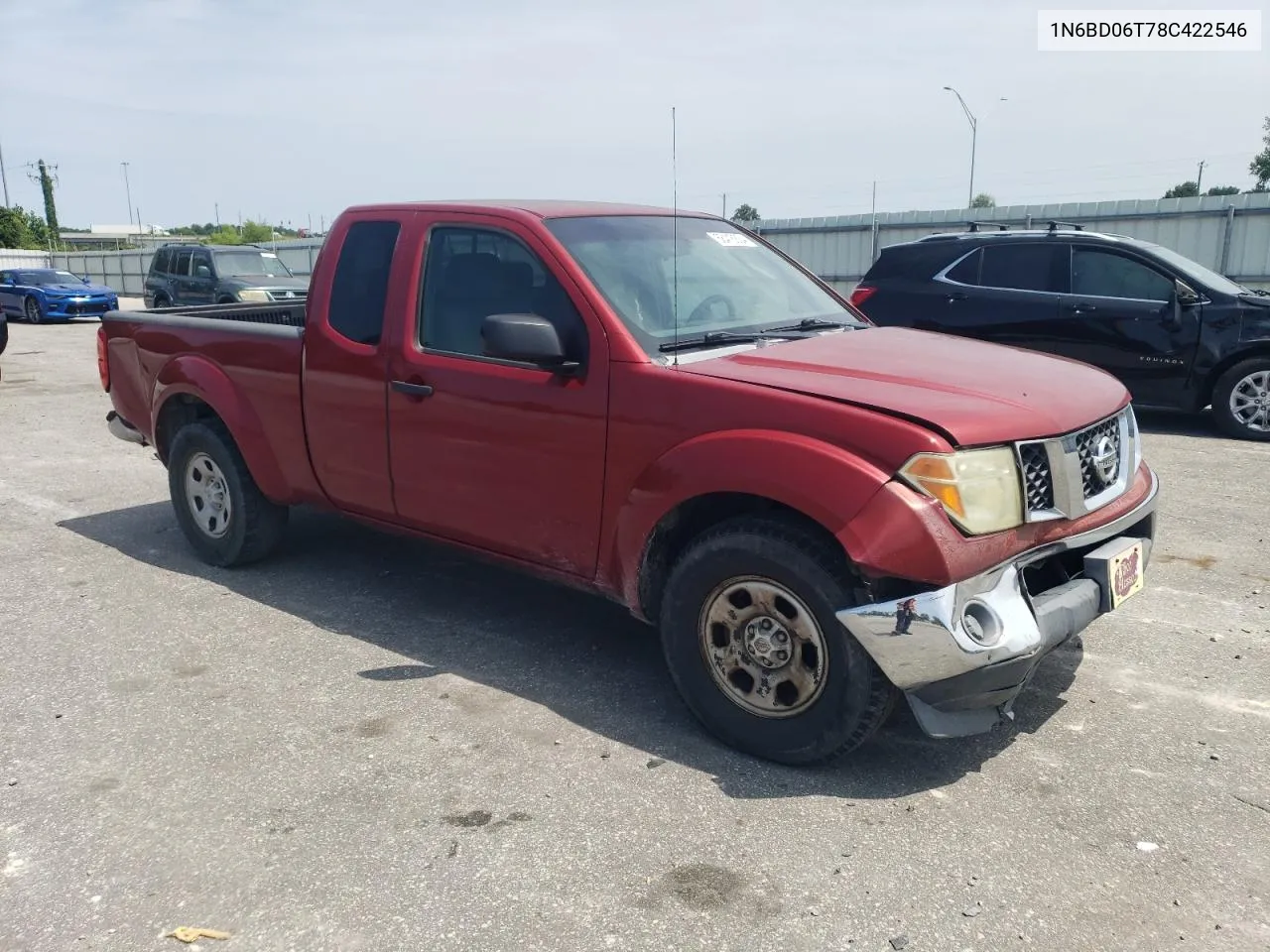 2008 Nissan Frontier King Cab Xe VIN: 1N6BD06T78C422546 Lot: 68418834