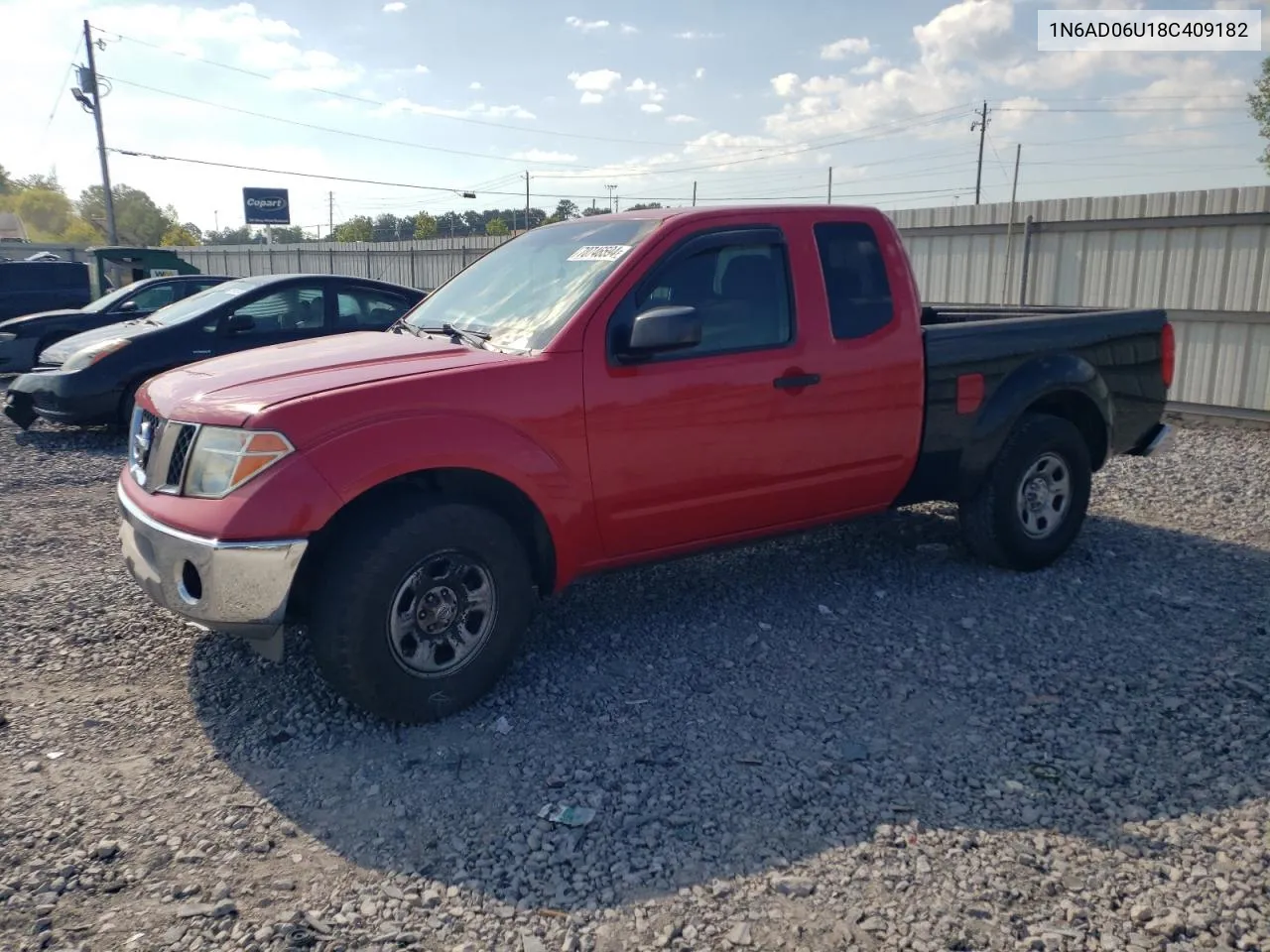 2008 Nissan Frontier King Cab Le VIN: 1N6AD06U18C409182 Lot: 70746594