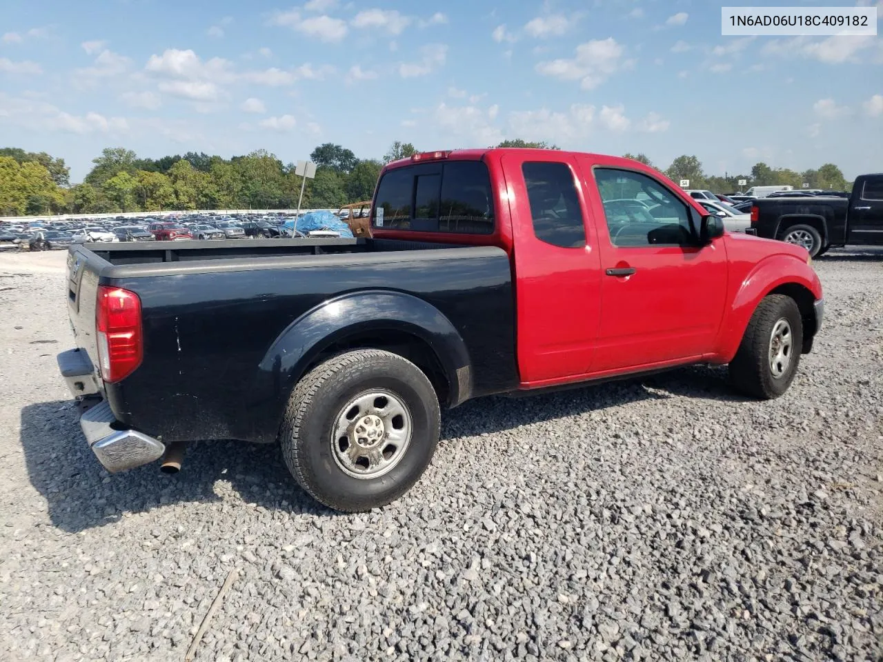 2008 Nissan Frontier King Cab Le VIN: 1N6AD06U18C409182 Lot: 70746594