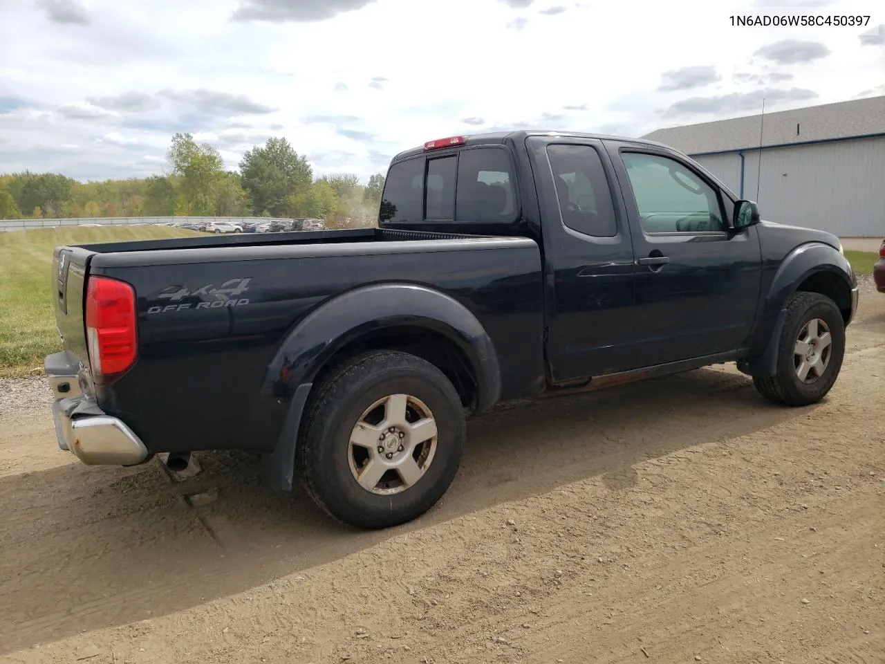 2008 Nissan Frontier King Cab Le VIN: 1N6AD06W58C450397 Lot: 72136314