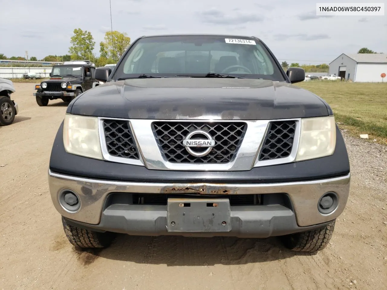 1N6AD06W58C450397 2008 Nissan Frontier King Cab Le