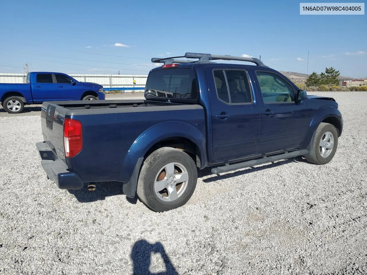 1N6AD07W98C404005 2008 Nissan Frontier Crew Cab Le