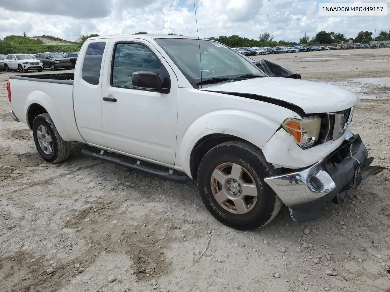 1N6AD06U48C449157 2008 Nissan Frontier King Cab Le