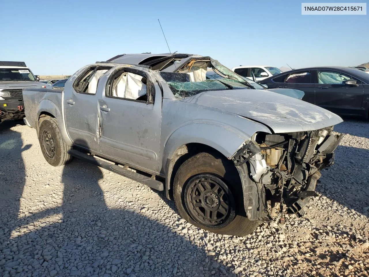 1N6AD07W28C415671 2008 Nissan Frontier Crew Cab Le