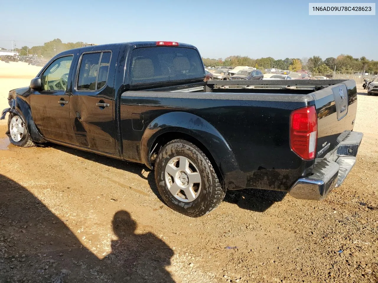 2008 Nissan Frontier Crew Cab Le VIN: 1N6AD09U78C428623 Lot: 77341074