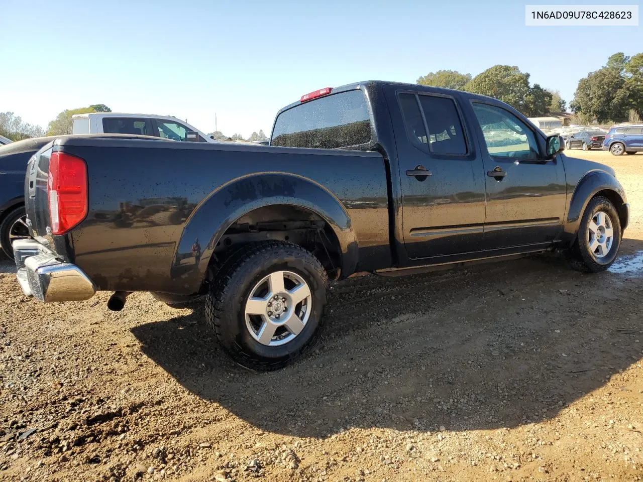 2008 Nissan Frontier Crew Cab Le VIN: 1N6AD09U78C428623 Lot: 77341074