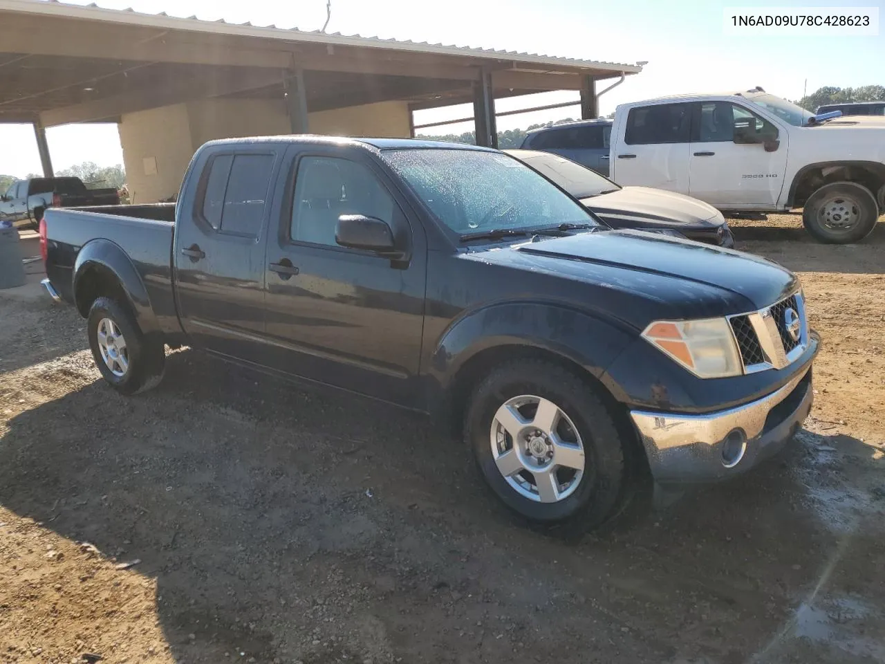 2008 Nissan Frontier Crew Cab Le VIN: 1N6AD09U78C428623 Lot: 77341074