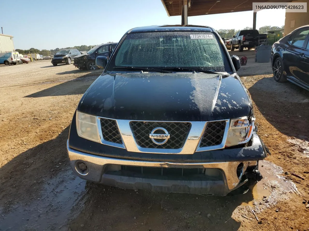 2008 Nissan Frontier Crew Cab Le VIN: 1N6AD09U78C428623 Lot: 77341074