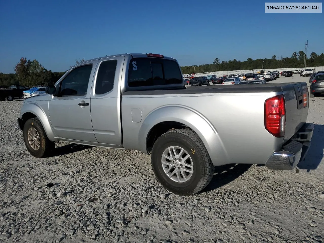 2008 Nissan Frontier King Cab Le VIN: 1N6AD06W28C451040 Lot: 77374344