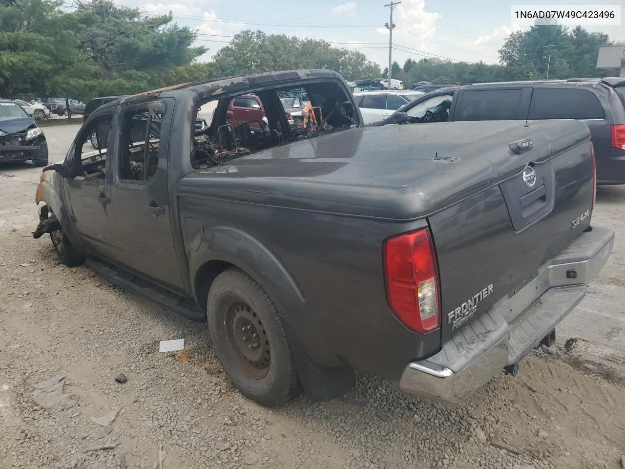 2009 Nissan Frontier Crew Cab Se VIN: 1N6AD07W49C423496 Lot: 69455744