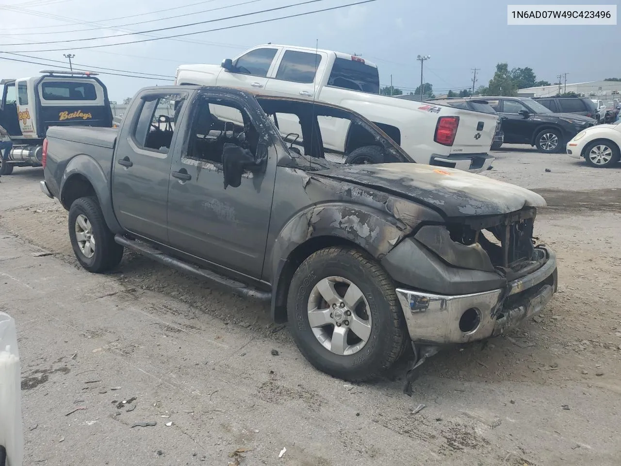 2009 Nissan Frontier Crew Cab Se VIN: 1N6AD07W49C423496 Lot: 69455744