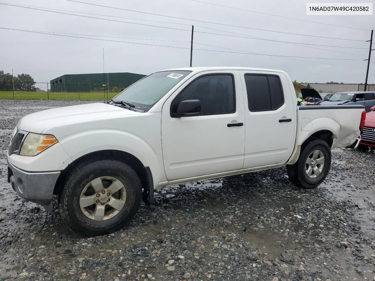 1N6AD07W49C420582 2009 Nissan Frontier Crew Cab Se