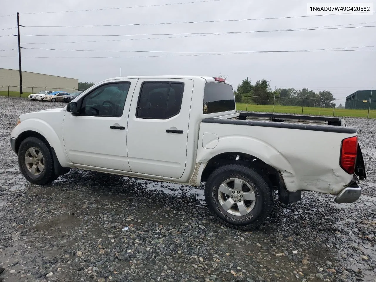 2009 Nissan Frontier Crew Cab Se VIN: 1N6AD07W49C420582 Lot: 71796614