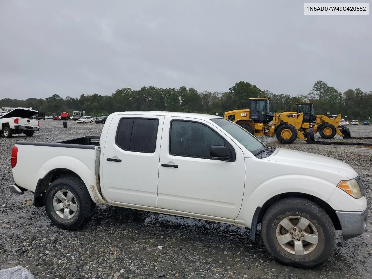 1N6AD07W49C420582 2009 Nissan Frontier Crew Cab Se